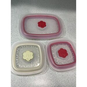 Princess House Replacement Container Plastic Lids Set